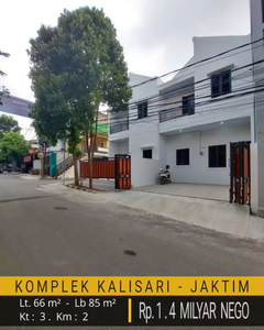 Rumah Baru Siap Huni Dalam Cluster Di Kalisari Jakarta Timur
