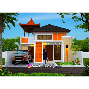 Rumah dekat RSUD Bantul Kota Pinggir Jl Aspal di Trirenggo Siap Bangun