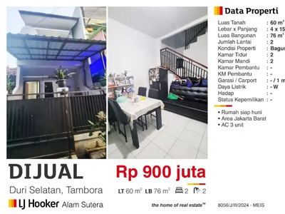 Rumah duri Selatan Tambora Jakarta Barat. akses jalan motor.cash only