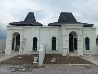 rumah joglo Jogja legalitas SHM view Merapi dan Prambanan