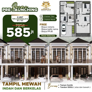 RUMAH MEWAH BALCONY PROMO MURAH MULAWARMAN DEKAT UNDIP TEMBALANG