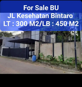 Rumah Mewah Design Industrial Ada Pool Jl Kesehatan, Bintaro Jaksel