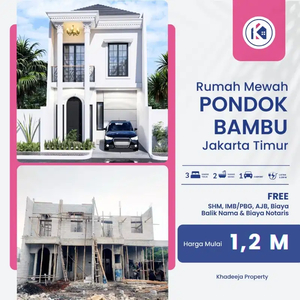 Rumah Mewah Pondok Bambu Duren Sawit Jakarta Timur