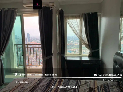 Sewa Apartement Thamrin Residence Type I High Floor 1BR Full Furnished