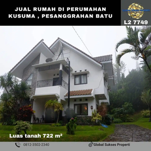 Super Murah Villa Besar Dan Mewah View Sempurna Untuk Hunian Di Batu