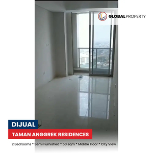 Taman Anggrek Residences 2 Bedroom, Semi Furnished, Middle Floor