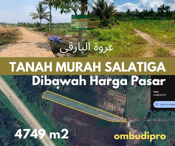 TANAH MURAH SALATIGA DIBAWAH HARGA PASAR