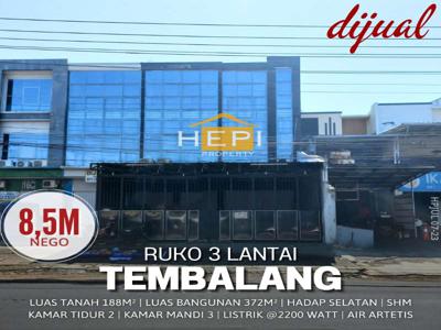 Dijual Ruko jejer 3 lantai di Tembalang Semarang