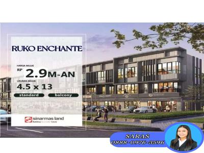 Ruko Enchante - BSD City 3lantai strategis