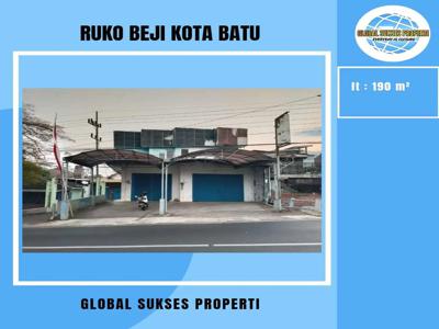 Ruko poros jalan murah untuk tempat usaha di Raya Beji Batu