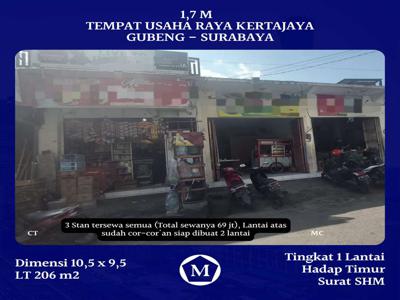 Ruko Tempat Usaha Raya Kertajaya Dkt Pakuwon City Kejawan Mulyorejo