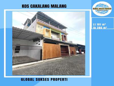 Rumah Kos Luas 4 Lantai Potensial Untuk Bisnis di Kota Malang