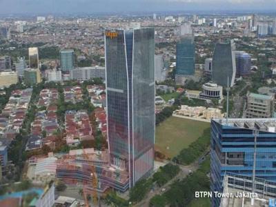 SEWA KANTOR MURAH Luas 203 Sqm - 1.800 Sqm di MENARA BTPN