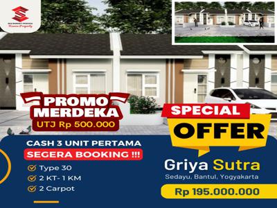 DAPATKAN HARGA PROMO RUMAH ALA KOREA AKSES MUDAH HARGA MURAH DI JOGJA