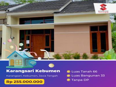 DIJUAL RUMAH AKSES MUDAH HARGA MURAH DI KEBUMEN