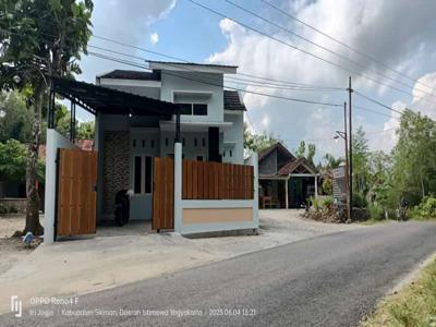 Dijual Rumah Baru Siap Huni di jl wates km 7