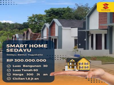 DIJUAL RUMAH FREE CCTV & SMART LOCK AREA SEDAYU, BANTUL