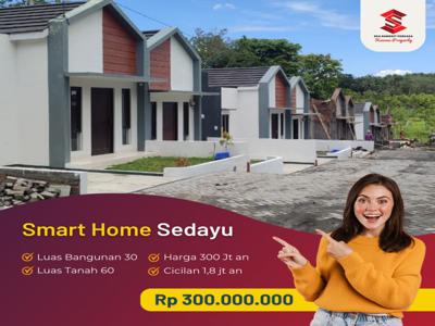 DIJUAL RUMAH LOKASI DEKAT WISATA ALAM DI JOGJA FREE CCTV & SMART LOCK