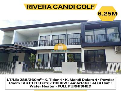 Dijual Rumah Mewah Full Furnish di Candi Golf