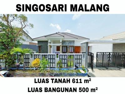 Dijual rumah mewah Full furnished Singosari Malang