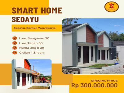 DIJUAL RUMAH MURAH DESAIN MODERN MINIMALIS 300 JUTA, BISA DP, CHAT SEK