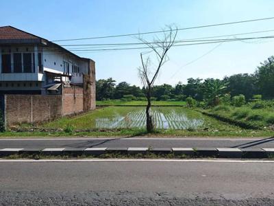 Jual tanah tepi jalan Ringroad Barat Demak Ijo Gamping Sleman Yogya