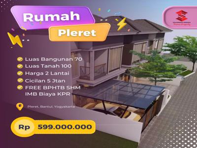 MILIKI RUMAH 2 LANTAI KAWASAN ASRI DEKAT KOTA JOGJA