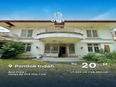 Rumah 2,5 Lantai Di Pondok Indah Cocok Untuk Usaha Klinik