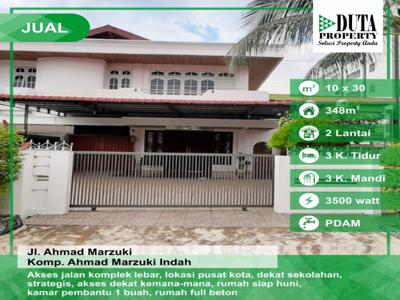 Rumah mewah di Jl. Ahmad Marzuki (belakang Sekolah Petrus)