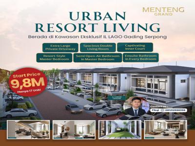 Rumah Mewah Resort Menteng Grand Gading Serpong 12x25