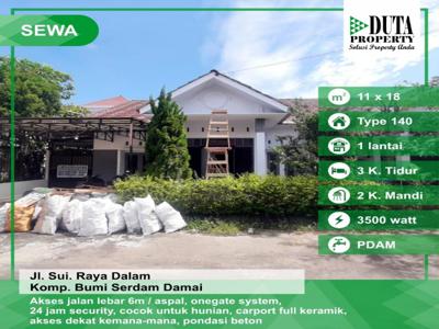 Rumah siap huni / Baru Renovasi - di Serdam