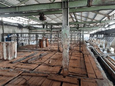 Gudang/Workshop hitung Luas Tanah saja di Kaliabang Bekasi Jabar