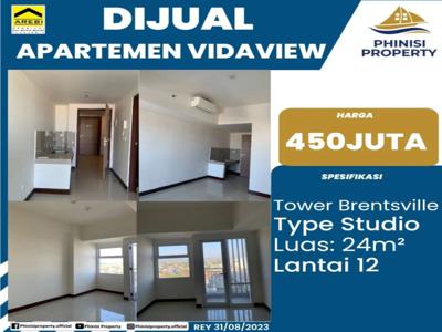 APARTEMEN VIDA VIEW LANTAI 12 TOWER BRENTSVILLE TYPE STUDIO