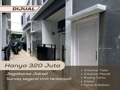 Dijual Rumah Cluster Jagakarsa Jakarta Selatan