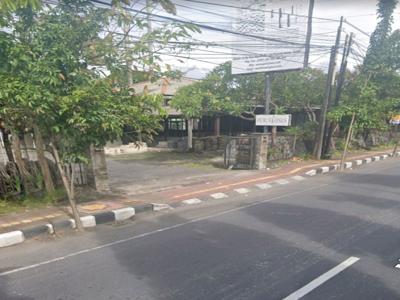 Dijual sebidang tanah ada bangunan di pinggir By Pas Ngurah Rai Sanur