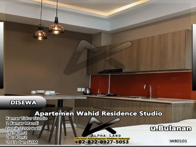 Disewa Bulanan Unit Apartemen Wahid Residence Studio