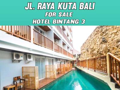 JUAL HOTEL BINTANG 3 DI JL. UTAMA RAYA KUTA BADUNG BALI
