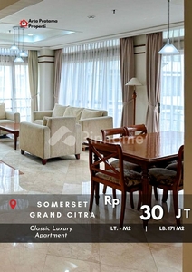 Disewakan Apartemen Classic Luxury di Somerset Grand Citra Jakarta, Luas 171 m², 3 KT, Harga Rp30 Juta per Bulan | Pinhome