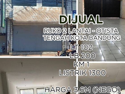 Dijual Ruko Tengah Kota Bandung