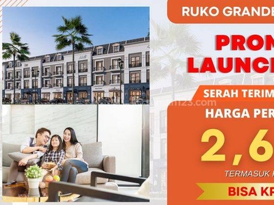 Ruko Grande Avenue Taman Palem Uk 4x13,75 3 Lantai, Jakarta Barat