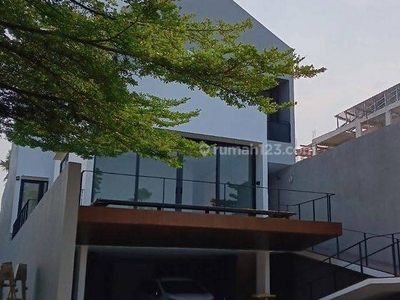 Rumah Desain Mewah Kolam Renang Dalam Townhouse Ampera Cilandak Jakarta Selatan