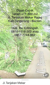 Dijual Cepat Tanah - BU !!!