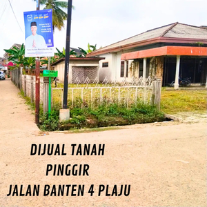 Dijual Tanah Murah Lokasi Jalan Banten 4 Plaju