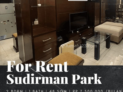 Disewakan Apartement Sudirman Park 2br Full Furnished