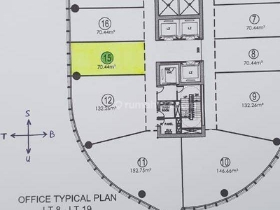 Kantor di Ciputra World Mayjen Sungkono. Bagus. Lokasi Strategis.