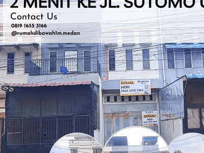 Ruko Inti Kota, Jl. Pelita 1, 2 Menit Ke Jl. Sutomo Ujung