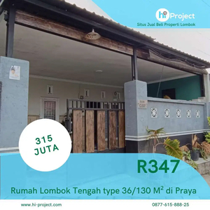 Rumah Lombok Tengah type 36/130 M² di BTN Elje Pratama Praya R347