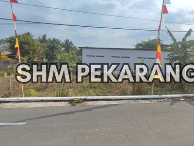 Tanah Mangku Aspal Dekat Pasar Muntilan Magelang SHM P