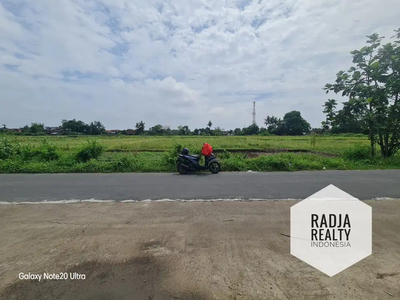 Tanah Murah Strategis Pinggir Jalan Utama Forlantas Godean Km. 6,5