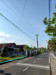 Tanah Purwomartani Strategis Area Jalan solo Yogyakarta